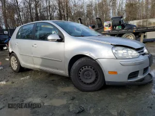 2009 Volkswagen Rabbit S with VIN WVWDB71K89W079822, listed as a Copart auction lot 85427894 with 135,287 mi miles and Salvage Title. Bid and sale history available at carsss.com. Image 4.