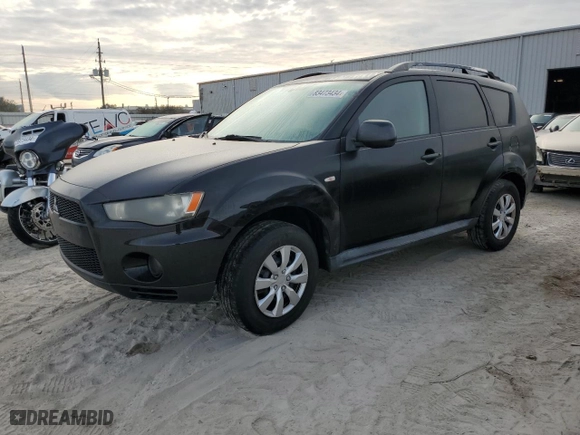 2012 Mitsubishi Outlander ES with VIN JA4AS2AW6CU002985, listed as a Copart auction lot 83473434 with 172,264 mi miles and Clean Title. Bid and sale history available at carsss.com. Image 1.