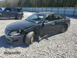 2012 Hyundai Genesis 3.8L with VIN KMHGC4DD7CU152151, listed as a Copart auction lot 49537015 with 109,772 mi miles and Salvage Title. Bid and sale history available at carsss.com. Image 1.
