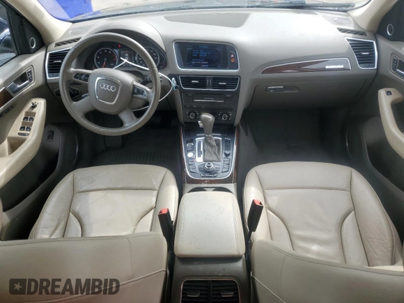 2012 Audi Q5 Premium Plus with VIN WA1DKAFP0CA136790, listed as a Copart auction lot 54341785 with 94,101 mi miles and Salvage title. Bid and sale history available at DreamBid. Image 8.
