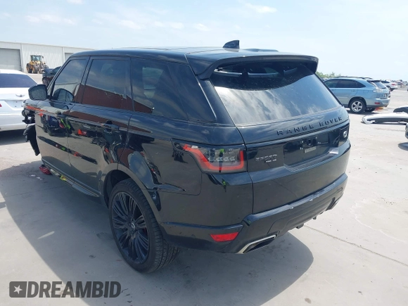 2021 Land Rover Range Rover Sport HSE Dynamic with VIN SALWR2SE8MA750470, listed as a IAAI auction lot 42050662 with 38,886 mi miles and . Bid and sale history available at DreamBid. Image 3.