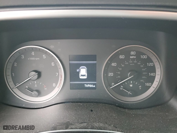 2020 Hyundai Tucson SE with VIN KM8J2CA44LU105277, listed as a Copart auction lot 44727415 with 76,966 mi miles and Salvage Title. Bid and sale history available at carsss.com. Image 9.