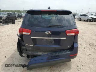 2018 Kia Sedona LX with VIN KNDMB5C16J6378853, listed as a Copart auction lot 51292245 with 141,329 mi miles and Salvage Title. Bid and sale history available at carsss.com. Image 6.