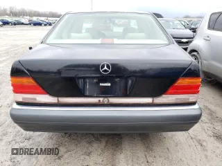 1995 Mercedes-Benz S with VIN WDBGA43EXSA264963, listed as a Copart auction lot 85515534 with 155,778 mi miles and Clean Title. Bid and sale history available at DreamBid. Image 6.