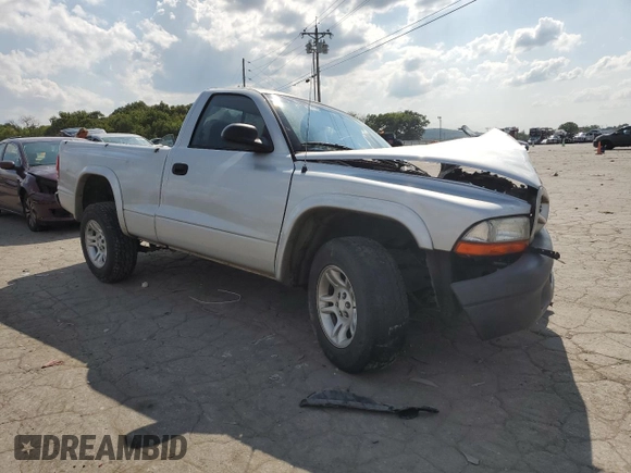 2003 Dodge Dakota with VIN 1D7FL16X93S301215, listed as a Copart auction lot 68710654 with 272,870 mi miles and Clean Title. Bid and sale history available at carsss.com. Image 4.