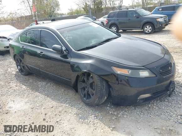 2013 Acura TL Advance z VIN 19UUA9F79DA000779, wystawiony jako IAAI lot #42129472 z przebiegiem 151 974 mil mil oraz . Historia ofert i sprzedaży dostępna na DreamBid. Obrazek 1.