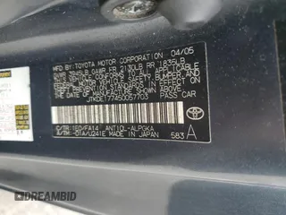 2005 Scion tC with VIN JTKDE177450057703, listed as a Copart auction lot 46842755 with 190,486 mi miles and Salvage Title. Bid and sale history available at carsss.com. Image 14.