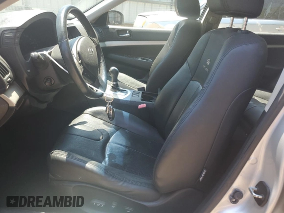 2008 Infiniti G35 with VIN JNKBV61E58M217389, listed as a Copart auction lot 61494884 with 121,505 mi miles and Salvage Title. Bid and sale history available at DreamBid. Image 7.