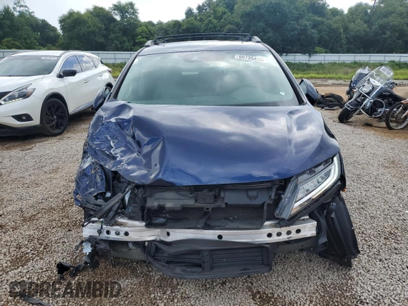 2019 Honda Odyssey Touring z VIN 5FNRL6H8XKB027156, wystawiony jako Copart lot #60735455 z przebiegiem 100 044 mil mil oraz Szkoda całkowita • Salvage title. Historia ofert i sprzedaży dostępna na DreamBid. Obrazek 5.