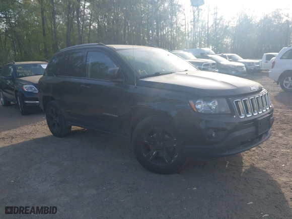 2016 Jeep Compass Sport with VIN 1C4NJDBB4GD756524, listed as a IAAI auction lot 42103010 with 172,103 mi miles. Bid and sale history available at carsss.com. Image 1.
