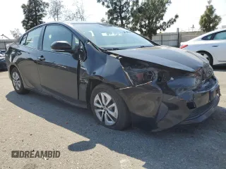 2016 Toyota Prius Four with VIN JTDKARFU3G3001558, listed as a Copart auction lot 55352245 with 81,648 mi miles and Salvage Title. Bid and sale history available at DreamBid. Image 4.