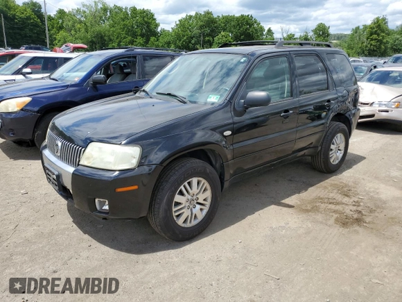 2005 Mercury Mariner Luxury z VIN 4M2CU57185DJ16120, wystawiony jako Copart lot #61803024 z przebiegiem 176 498 mil mil oraz Szkody całkowita. Historia ofert i sprzedaży dostępna na DreamBid. Obrazek 1.
