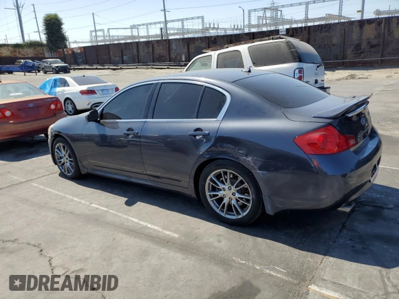 2007 Infiniti G35 Journey with VIN JNKBV61E37M717985, listed as a Copart auction lot 72653114 with 180,136 mi miles and Salvage Title. Bid and sale history available at DreamBid. Image 2.