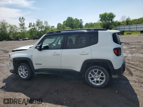 2021 Jeep Renegade Limited with VIN ZACNJDD12MPM95053, listed as a Copart auction lot 60344415 with 37,415 mi miles and Salvage title. Bid and sale history available at DreamBid. Image 2.