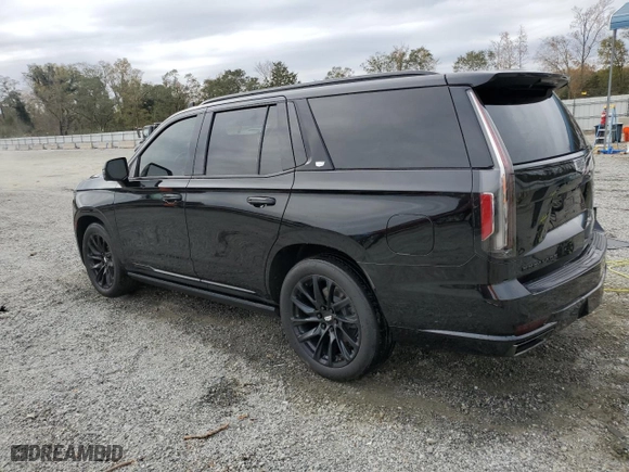 2023 Cadillac Escalade Sport Platinum with VIN 1GYS4GKT7PR109147, listed as a Copart auction lot 79121774 with 41,592 mi miles and Salvage Title. Bid and sale history available at carsss.com. Image 2.