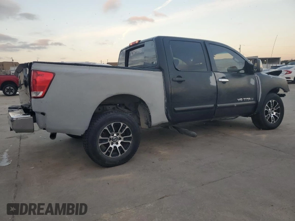 2013 Nissan Titan SL with VIN 1N6BA0ED1DN309886, listed as a Copart auction lot 84106124 with 139,036 mi miles and Salvage Title. Bid and sale history available at carsss.com. Image 3.