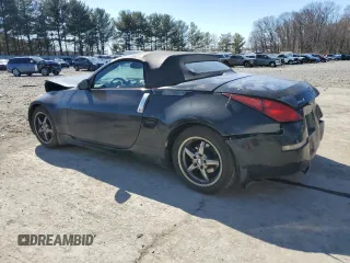 2005 Nissan 350Z Touring with VIN JN1AZ36A05M751145, listed as a Copart auction lot 47348945 with 139,477 mi miles and Salvage title. Bid and sale history available at DreamBid. Image 2.