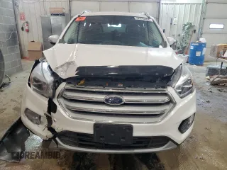 2019 Ford Escape Titanium with VIN 1FMCU9J97KUC37529, listed as a Copart auction lot 42243404 with 37,677 mi miles and Salvage Title. Bid and sale history available at carsss.com. Image 5.