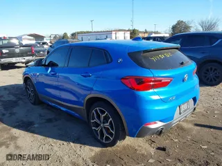 2018 BMW X2 xDrive28i with VIN WBXYJ5C31JEF81845, listed as a IAAI auction lot 41454832 with 109,330 mi miles. Bid and sale history available at carsss.com. Image 3.