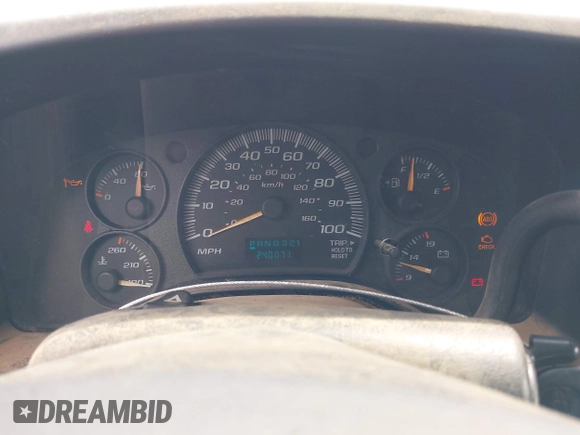 2006 Chevrolet Express Cargo with VIN 1GCGG25VX61138366, listed as a IAAI auction lot 42811262 with 240,071 mi miles and . Bid and sale history available at DreamBid. Image 7.