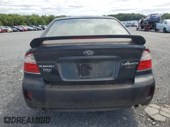 2008 Subaru Legacy Special with VIN 4S3BL616087220862, listed as a Copart auction lot 68163684 with 186,302 mi miles and Clean title. Bid and sale history available at DreamBid. Image 6.