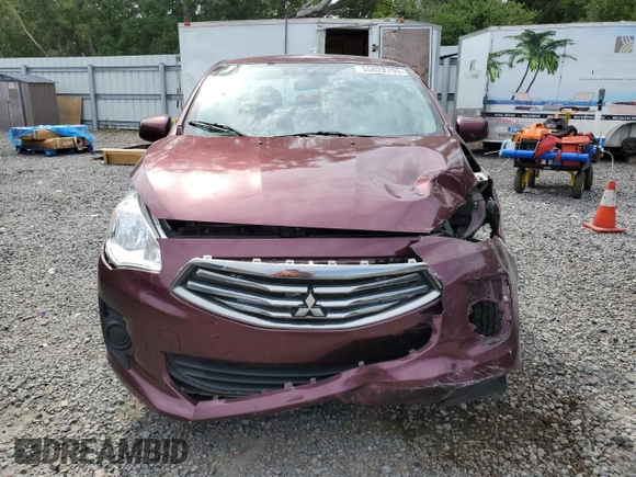 2019 Mitsubishi Mirage ES z VIN ML32F3FJXKHF15686, wystawiony jako Copart lot #55028705 z przebiegiem 107 945 mil mil oraz Szkoda całkowita • Salvage title. Historia ofert i sprzedaży dostępna na DreamBid. Obrazek 5.