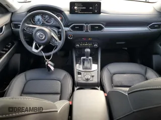 2024 Mazda CX-5 2.5 S Carbon Edition with VIN JM3KFBCL0R0458750, listed as a Copart auction lot 45976215 with 5,194 mi miles and Salvage Title. Bid and sale history available at carsss.com. Image 8.