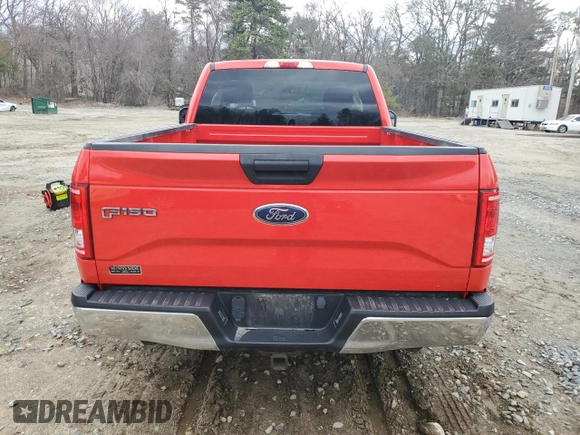 2017 Ford F-150 XL with VIN 1FTMF1CF7HKC57341, listed as a Copart auction lot 53359195 with 64,580 mi miles and Salvage title. Bid and sale history available at DreamBid. Image 6.