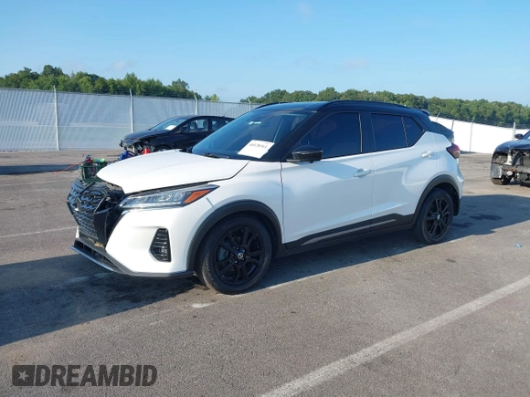 2021 Nissan Kicks SR with VIN 3N1CP5DV3ML529482, listed as a IAAI auction lot 40128361 with 65,686 mi miles and . Bid and sale history available at DreamBid. Image 18.