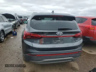 2023 Hyundai Santa Fe SE with VIN 5NMS1DAJ8PH606564, listed as a Copart auction lot 43763605 with 28,326 mi miles and Salvage Title. Bid and sale history available at carsss.com. Image 6.