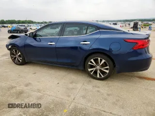 2017 Nissan Maxima SL with VIN 1N4AA6AP0HC409194, listed as a Copart auction lot 57604005 with 98,000 mi miles and Salvage title. Bid and sale history available at DreamBid. Image 2.
