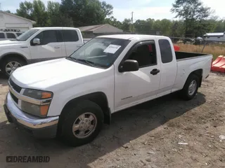 2005 Chevrolet Colorado LS ZQ8 with VIN 1GCCS196358101756, listed as a IAAI auction lot 42091230 with 91,324 mi miles. Bid and sale history available at carsss.com. Image 2.