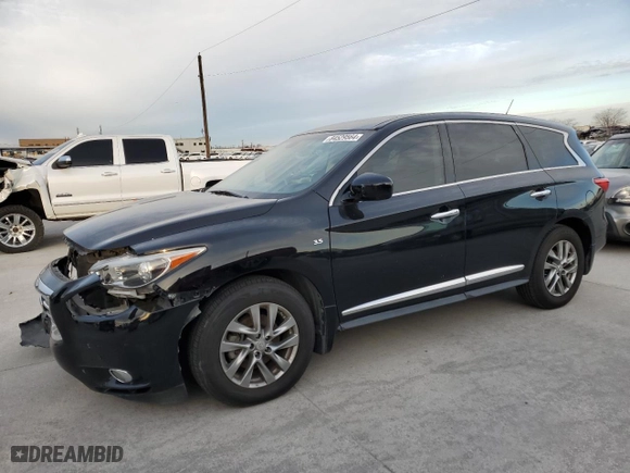 2015 Infiniti QX60 with VIN 5N1AL0MN8FC503554, listed as a Copart auction lot 84529564 with NaN miles and Salvage Title. Bid and sale history available at carsss.com. Image 1.