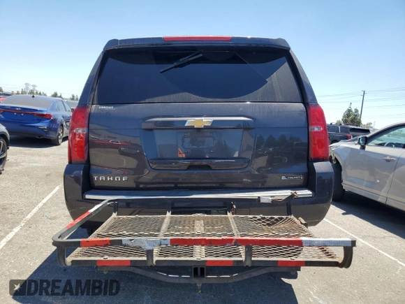 2017 Chevrolet Tahoe Premier with VIN 1GNSCCKC7HR241402, listed as a Copart auction lot 63127315 with 127,273 mi miles and Salvage title. Bid and sale history available at DreamBid. Image 6.
