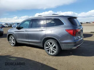 2017 Honda Pilot Touring with VIN 5FNYF6H98HB016757, listed as a Copart auction lot 45879755 with 85,580 mi miles and Salvage Title. Bid and sale history available at DreamBid. Image 2.