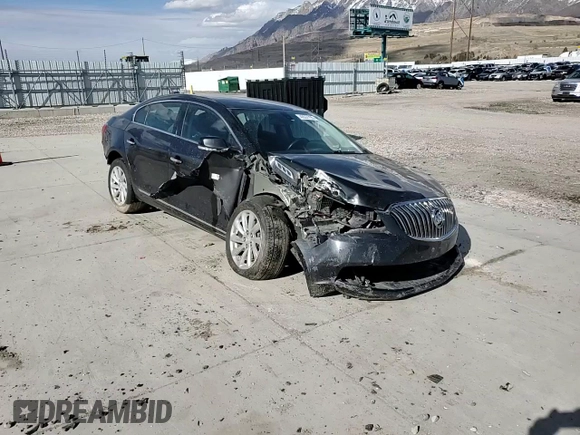 2014 Buick LaCrosse Leather with VIN 1G4GB5G37EF277461, listed as a Copart auction lot 49537795 with 165,043 mi miles and Salvage Title. Bid and sale history available at DreamBid. Image 11.
