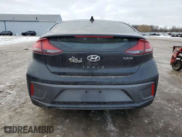 2020 Hyundai Ioniq SE with VIN KMHC75LC4LU190020, listed as a Copart auction lot 42400615 with 38,409 mi miles and Salvage title. Bid and sale history available at DreamBid. Image 6.