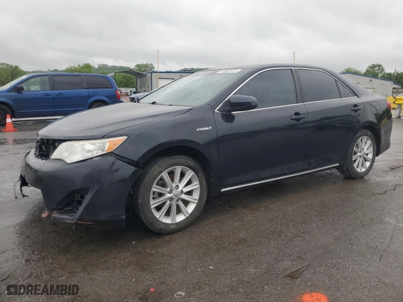 2012 Toyota Camry Hybrid XLE with VIN 4T1BD1FK6CU010696, listed as a Copart auction lot 53982915 with 124,790 mi miles and Salvage Title. Bid and sale history available at carsss.com. Image 1.