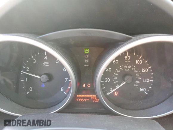 2015 Mazda 5 Grand Touring with VIN JM1CW2DL8F0180607, listed as a Copart auction lot 75585224 with 47,954 mi miles and Salvage title. Bid and sale history available at DreamBid. Image 9.