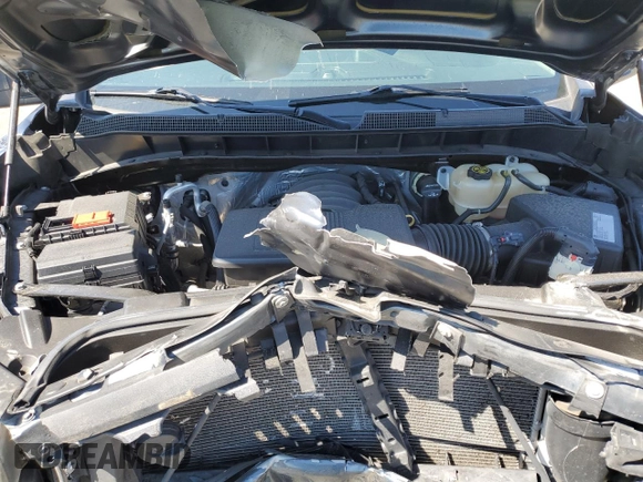 2020 Chevrolet Silverado 1500 Custom with VIN 3GCPWBEH9LG251137, listed as a Copart auction lot 48581374 with 53,304 mi miles and Salvage Title. Bid and sale history available at carsss.com. Image 11.