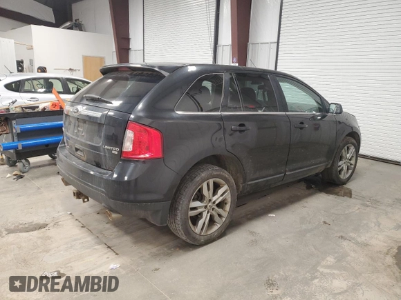 2013 Ford Edge Limited with VIN 2FMDK4KC3DBB62280, listed as a Copart auction lot 51434265 with Not Provided miles and Salvage Title. Bid and sale history available at carsss.com. Image 3.