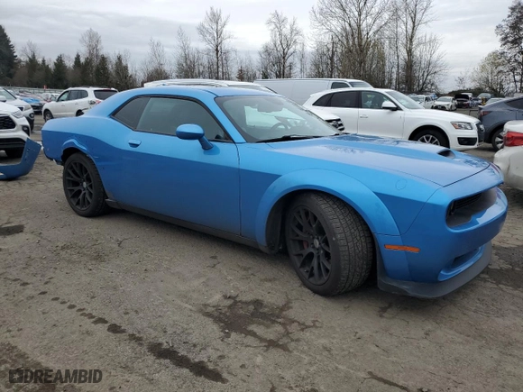 2015 Dodge Challenger SRT 392 with VIN 2C3CDZDJ5FH911734, listed as a Copart auction lot 46709025 with 89,569 mi miles and Salvage Title. Bid and sale history available at carsss.com. Image 4.