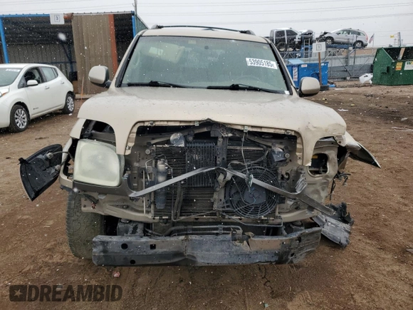 2003 Toyota Sequoia SR5 with VIN 5TDZT34A13S198804, listed as a Copart auction lot 53905185 with 250,067 mi miles and Salvage Title. Bid and sale history available at carsss.com. Image 5.