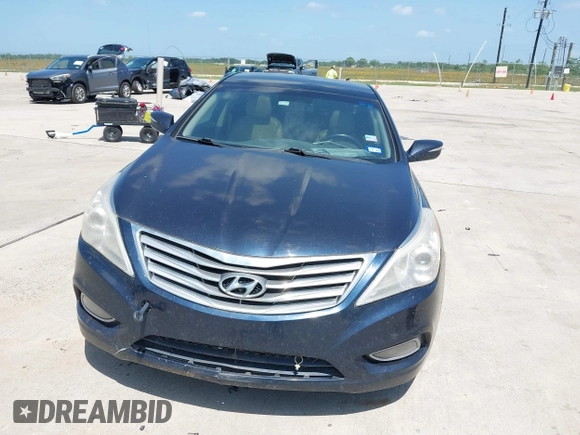 2013 Hyundai Azera with VIN KMHFH4JG8DA199154, listed as a IAAI auction lot 42214060 with 202,461 mi miles and . Bid and sale history available at carsss.com. Image 6.