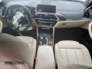 2019 BMW X3 xDrive30i with VIN 5UXTR9C55KLP96405, listed as a Copart auction lot 52395945 with Not Provided miles and Salvage Title. Bid and sale history available at DreamBid. Image 8.
