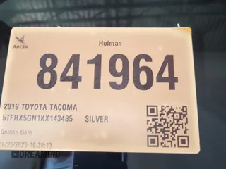 2019 Toyota Tacoma SR with VIN 5TFRX5GN1KX143485, listed as a IAAI auction lot 42763045 with 90,847 mi miles and . Bid and sale history available at DreamBid. Image 49.