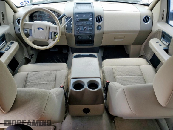 2008 Ford F-150 XL with VIN 1FTRW12W18KF04621, listed as a Copart auction lot 62176355 with 195,577 mi miles and Salvage title. Bid and sale history available at DreamBid. Image 8.