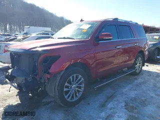 2018 Ford Expedition Limited with VIN 1FMJU2AT2JEA01633, listed as a IAAI auction lot 41416977 with 75,453 mi miles. Bid and sale history available at carsss.com. Image 2.