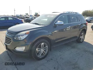 2017 Chevrolet Equinox Premier with VIN 2GNFLGEKXH6224116, listed as a Copart auction lot 74926524 with 114,853 mi miles and Salvage Title. Bid and sale history available at carsss.com. Image 1.