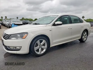 2015 Volkswagen Passat Wolfsburg Edition with VIN 1VWAS7A31FC108714, listed as a Copart auction lot 57900285 with 206,109 mi miles and Clean title. Bid and sale history available at DreamBid. Image 1.